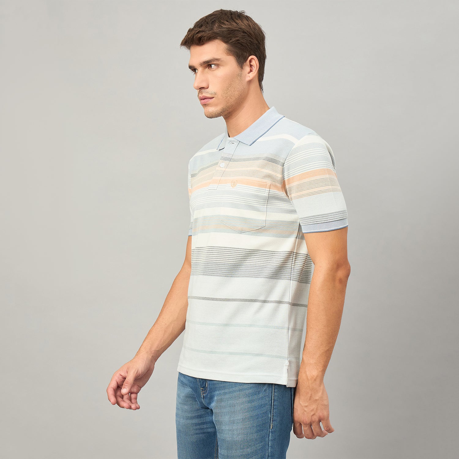 Duke Urban Men Half Sleeve Cotton Tshirt (LF7653)