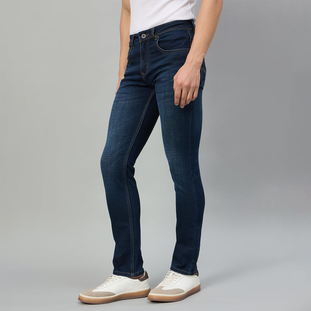 Duke Men Narrow Fit Stretchable Jeans (SDD9246N)