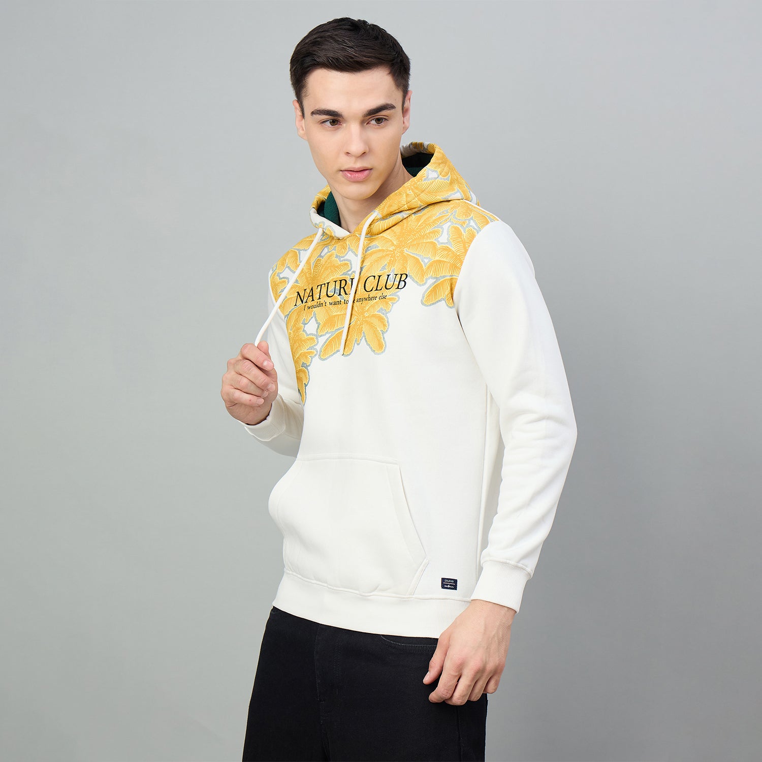 Duke Urban Men Regular Hooded Sweatshirt (LF6367)
