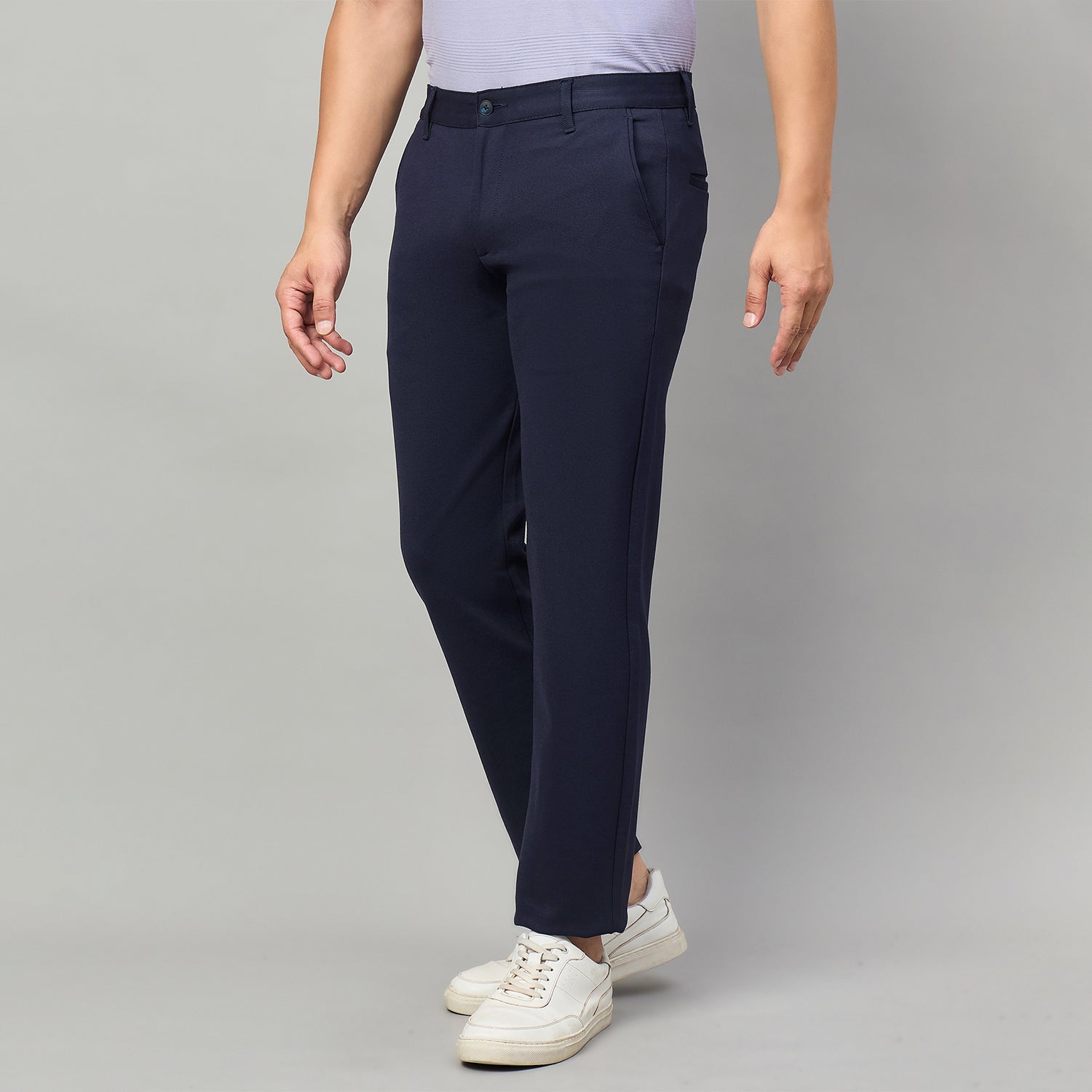 Duke Urban Men Flatfront Narrowfit Trouser (SDT4577Q)