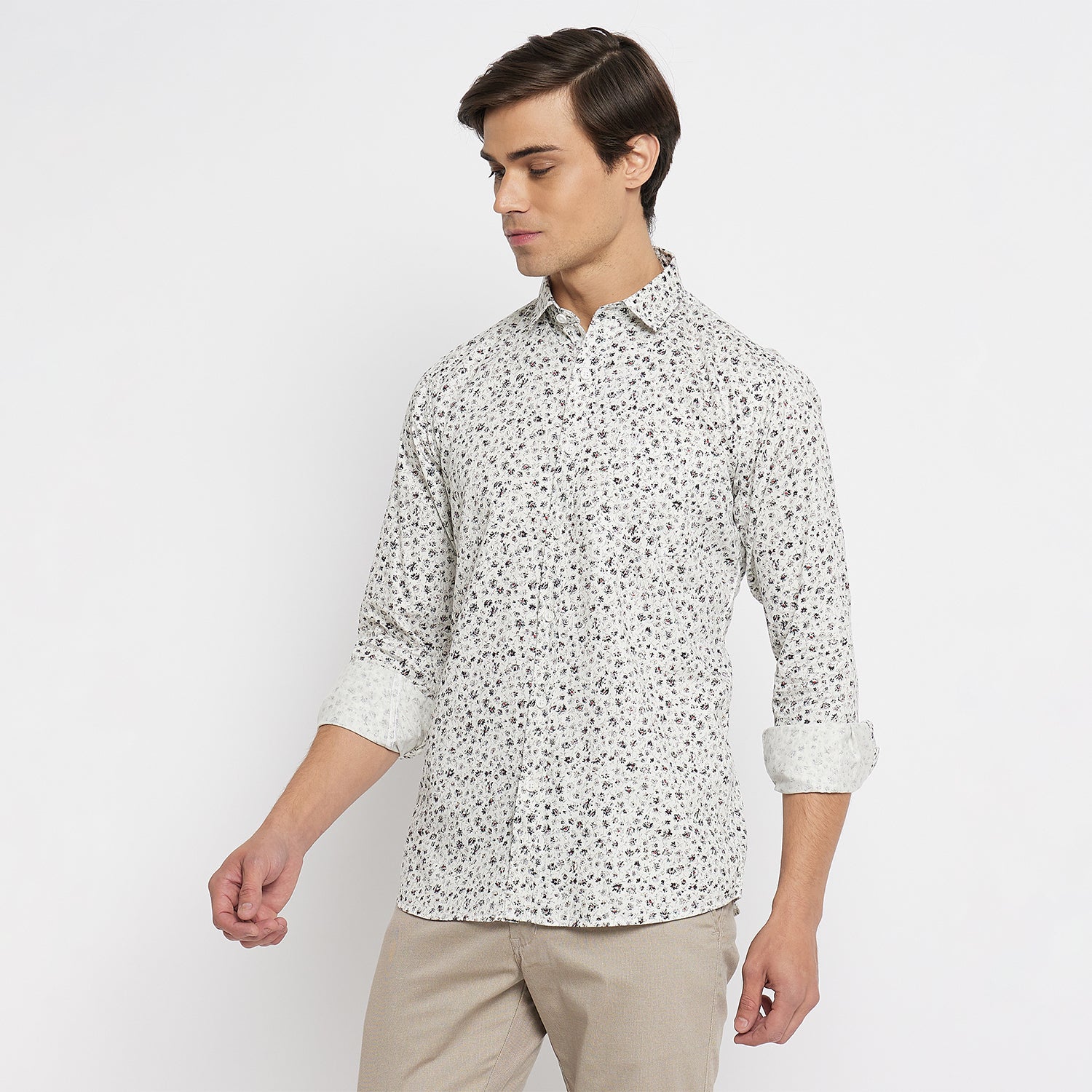 Duke Stardust Men Full Sleeve Cotton Shirt (SDO8PRSR)