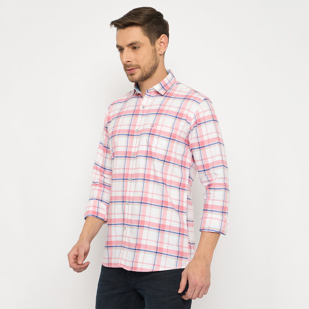 Duke Urban Men Full Sleeve Cotton Shirt (SDO8CKAD)