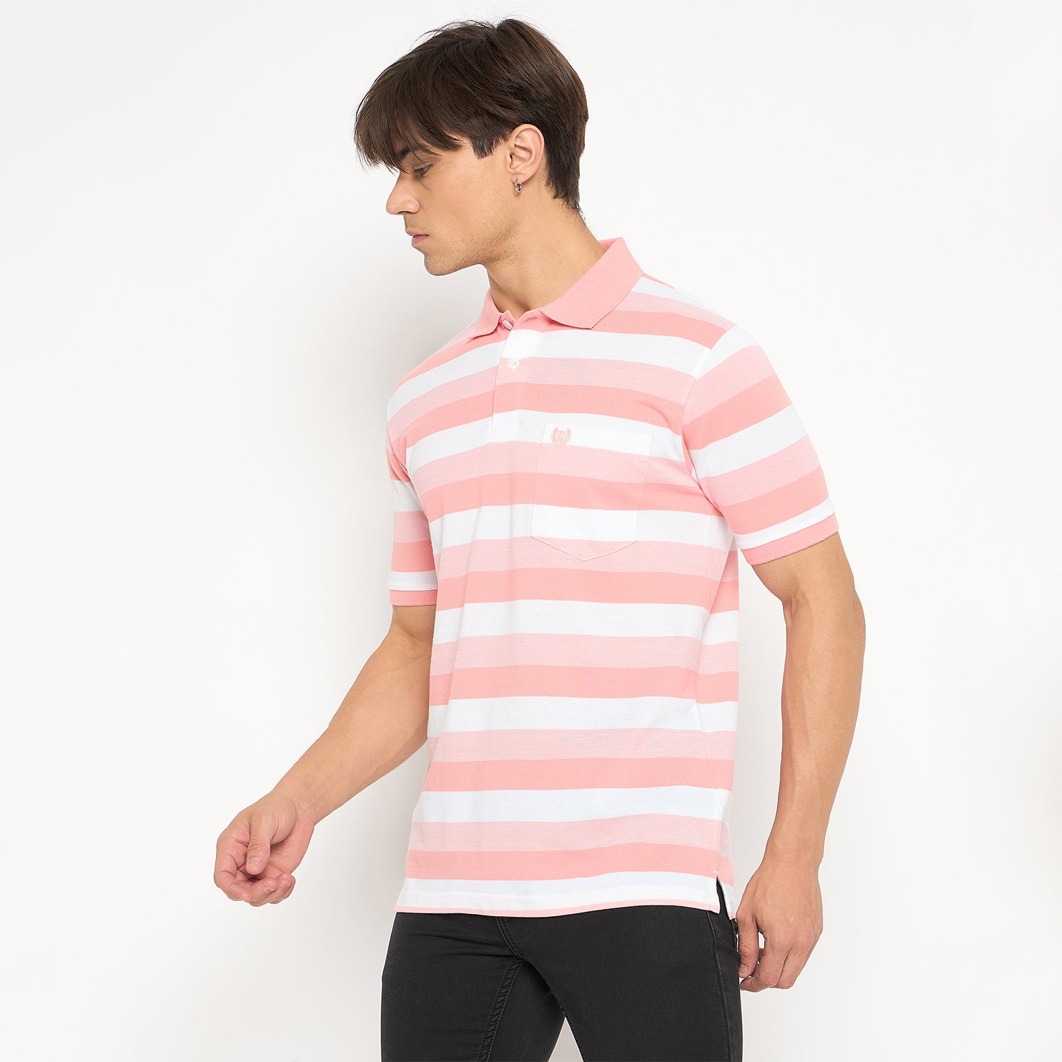 Duke Urban Men Half Sleeve Cotton T-shirt (LF7281S)
