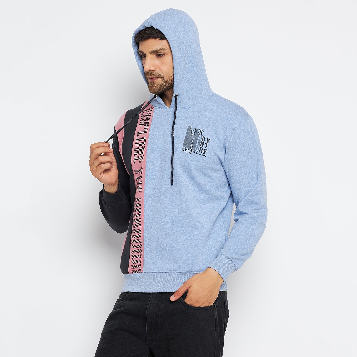 Duke Urban Men Hooded Sweatshirt (LF6178)