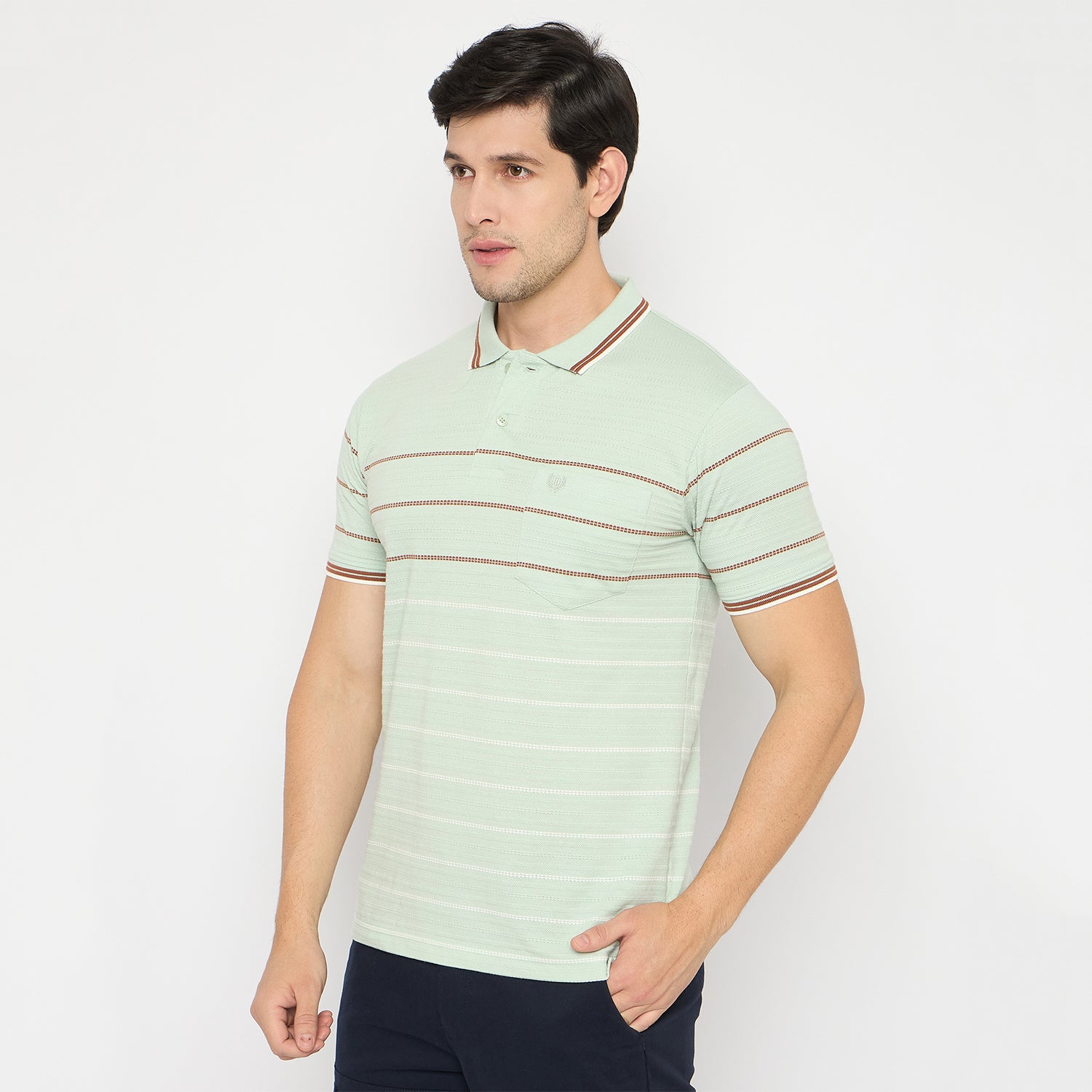 Duke Urban Men Half Sleeve Cotton Tshirt (LF7362)