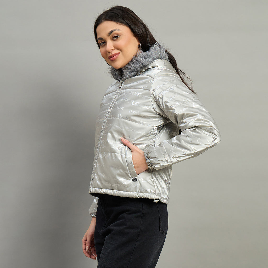 Duke Urban Women Full Sleeve Hooded Jacket (SDZ4068)