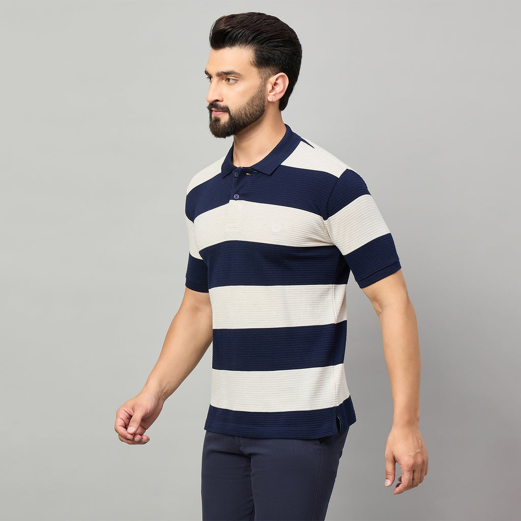 Duke Urban Men Half Sleeve Polo Cotton Tshirt (LF7648)