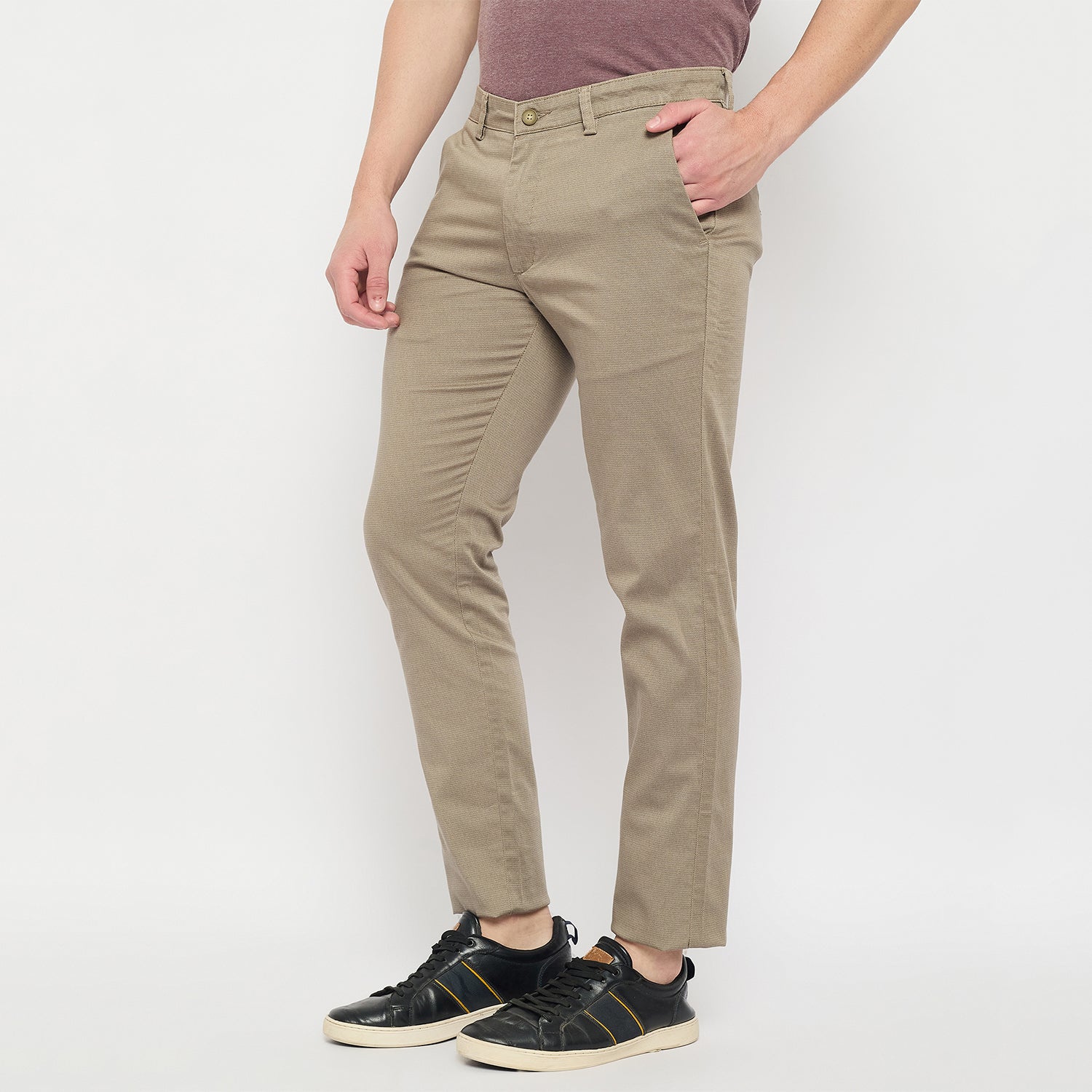 Duke Urban Men Flatfront Narrowfit Trousers (SDT4623)