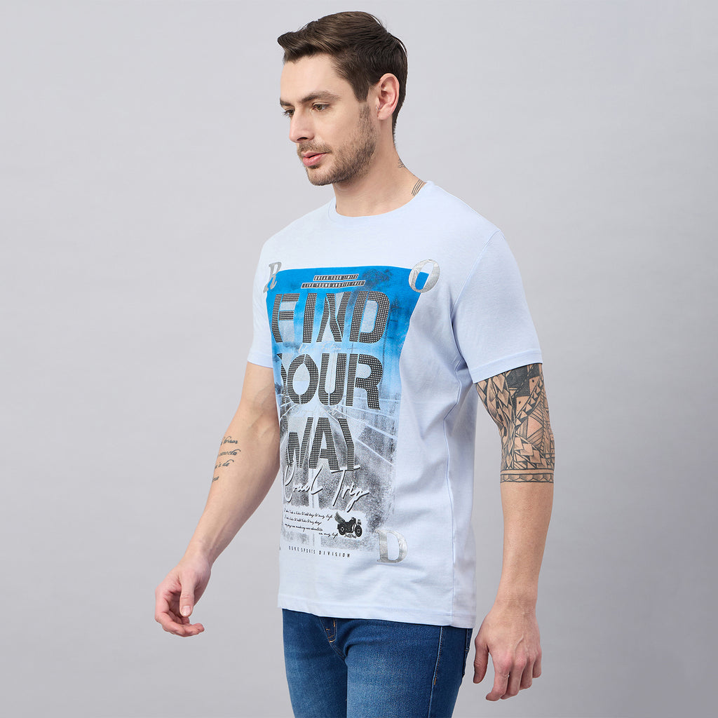 Duke Urban Men Half Sleeve Cotton Tshirt (ON1002)