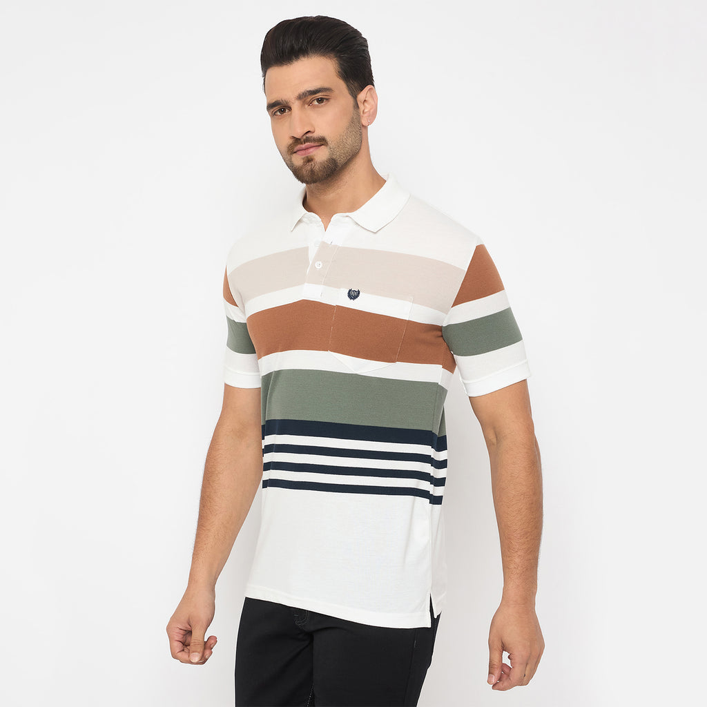 Duke Urban Men Half Sleeve Cotton Tshirt (LF7375)