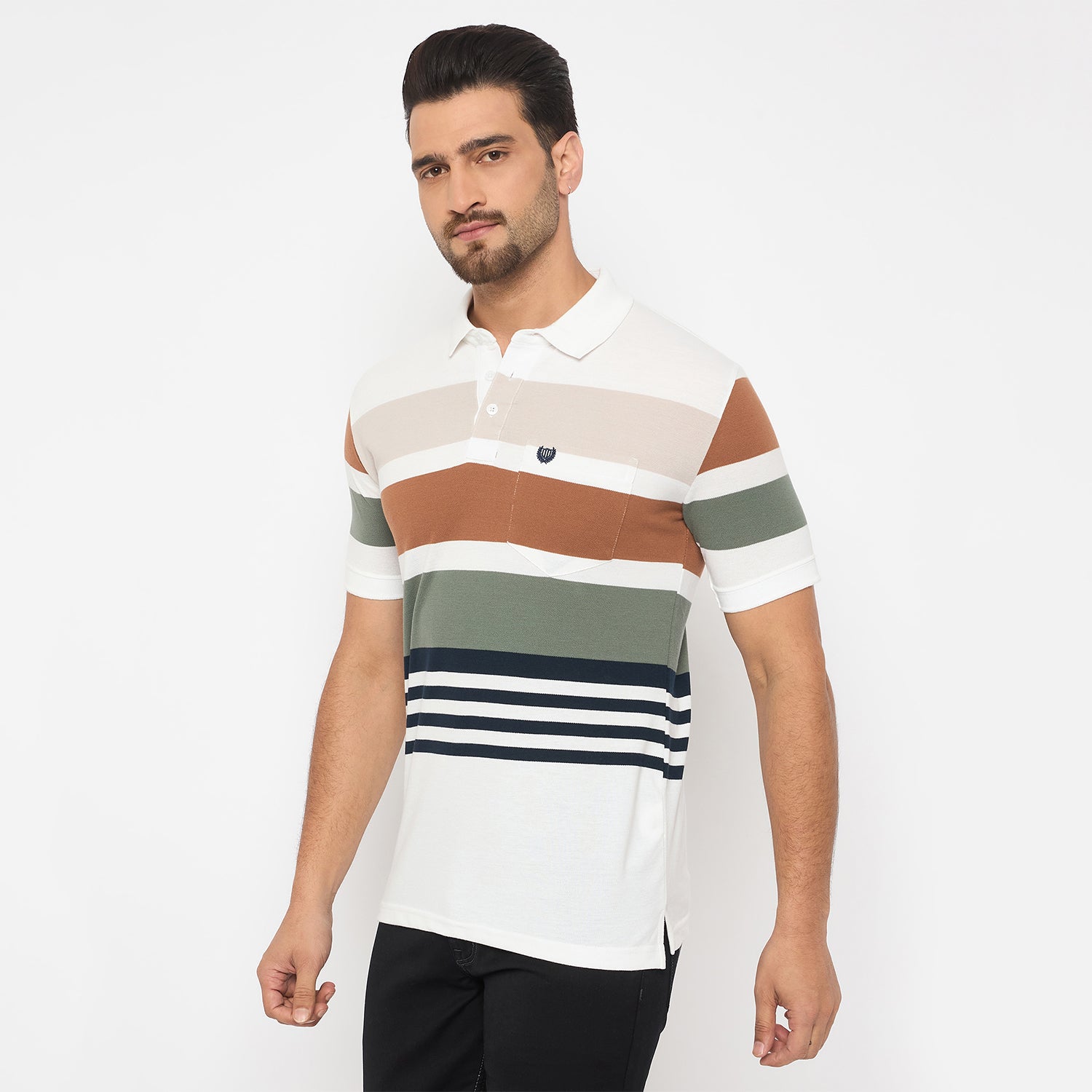 Duke Urban Men Half Sleeve Cotton Tshirt (LF7375)
