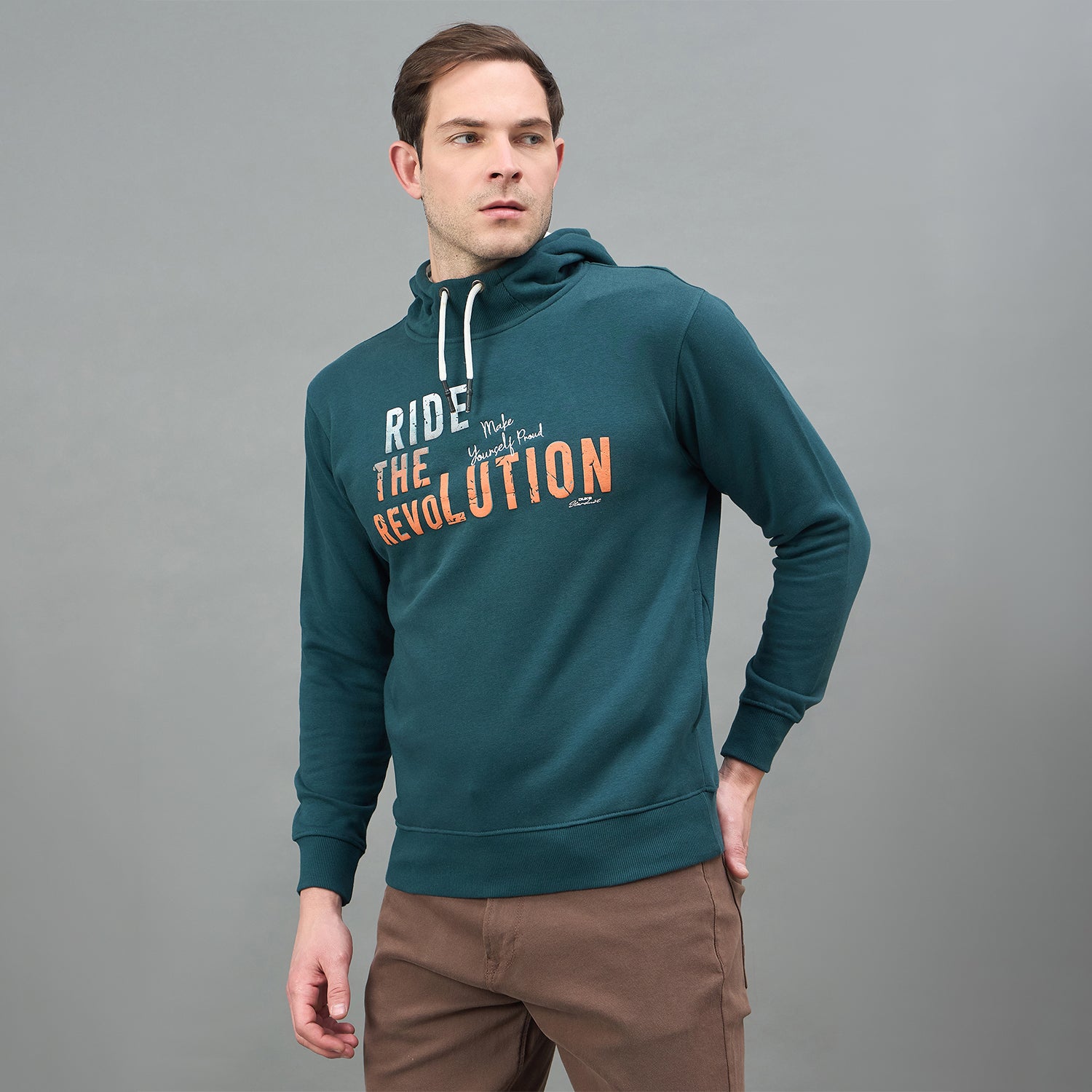 Duke Urban Men Hooded Sweatshirt (LF6266)