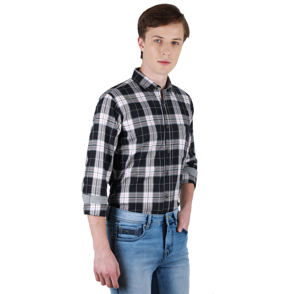 Duke Stardust Men Full Sleeve Cotton Shirt (SDO6CKQ)