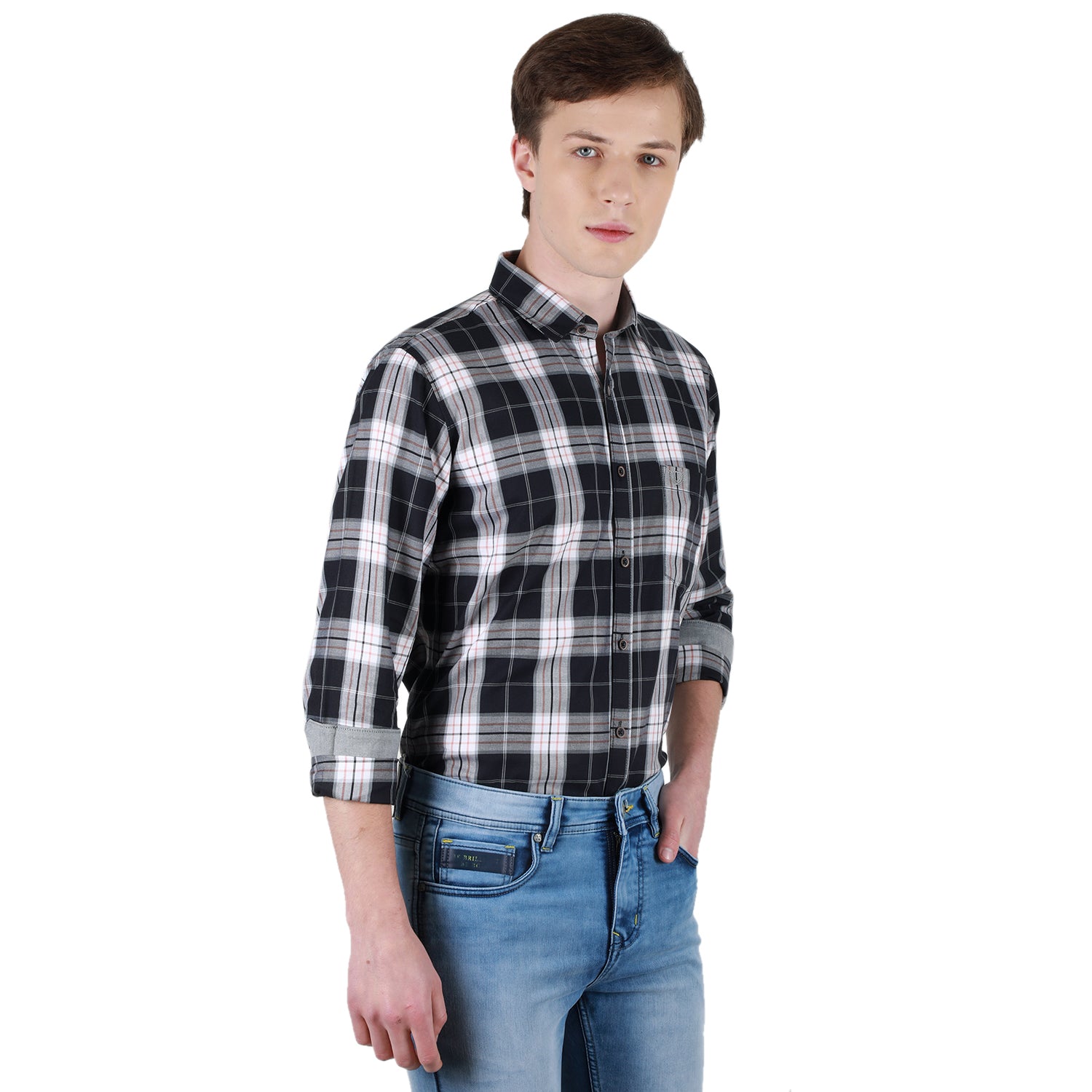 Duke Stardust Men Full Sleeve Cotton Shirt (SDO6CKQ)