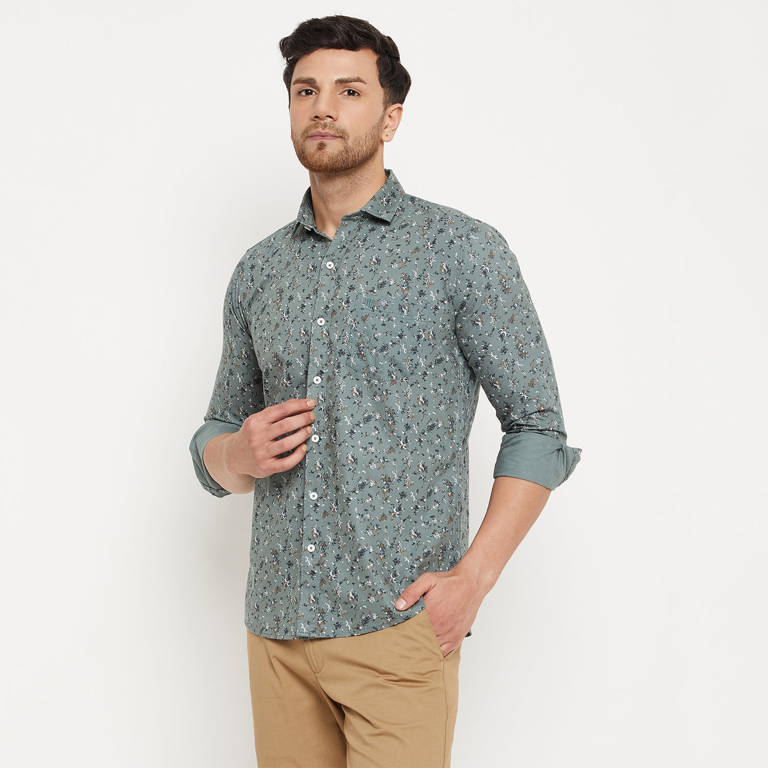 Duke Stardust Men Full Sleeve Cotton Shirt (SDO8PROI)