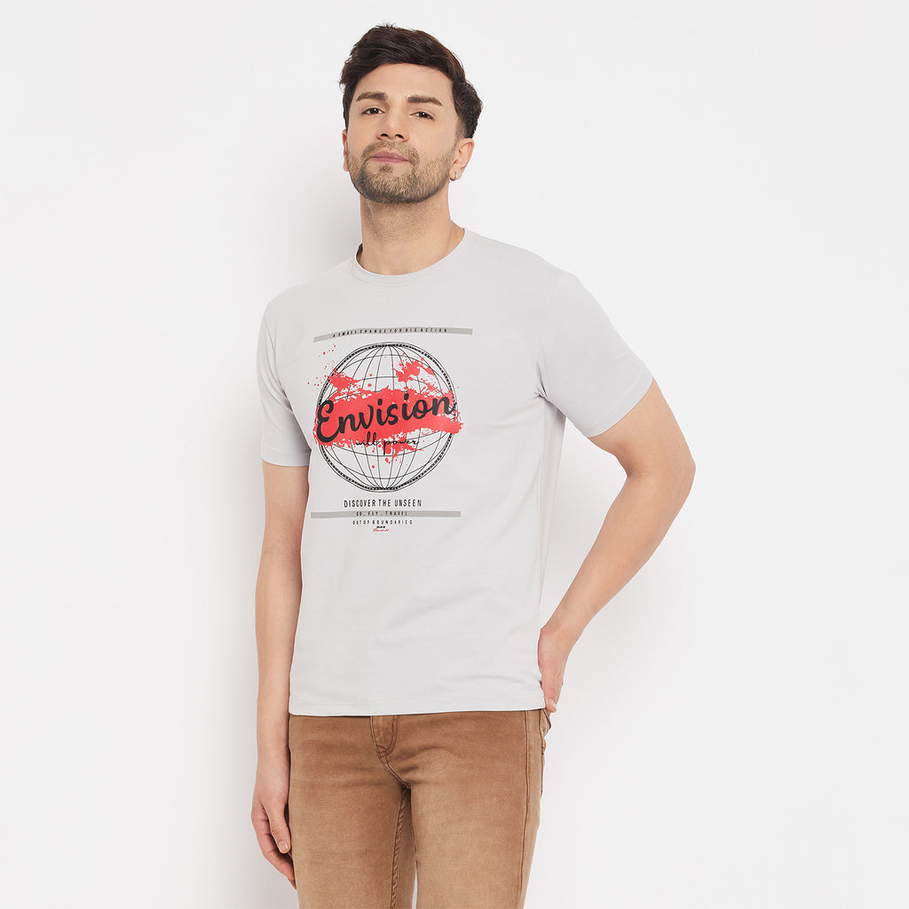 Duke Stardust Men Half Sleeve Cotton T-shirt (MLF7050)