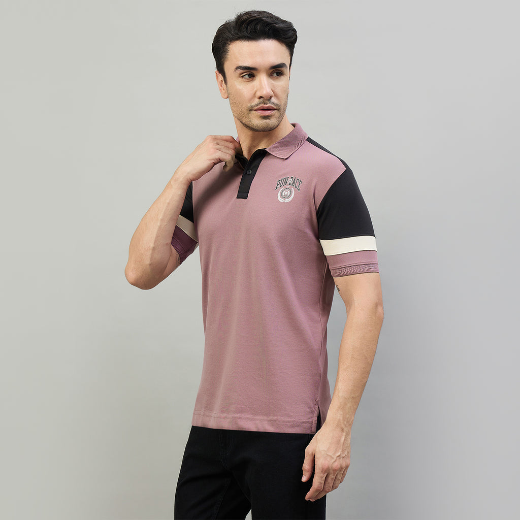 Duke Urban Men Half Sleeve Cotton Regular Fit Casual T-shirt (LF7962)