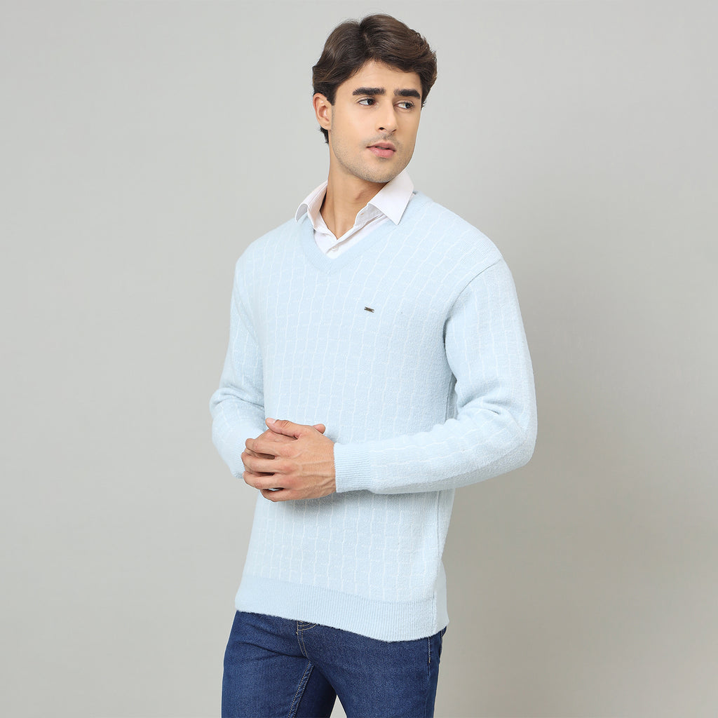 Duke Urban Men V-Neck Full Sleeve Sweater (SDS2235)