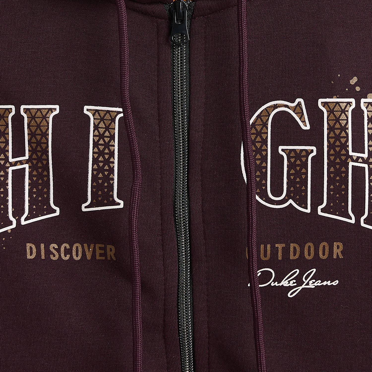 Duke Urban Boys Smart Fit Full Zip Hooded Sweatshirt (LF378)