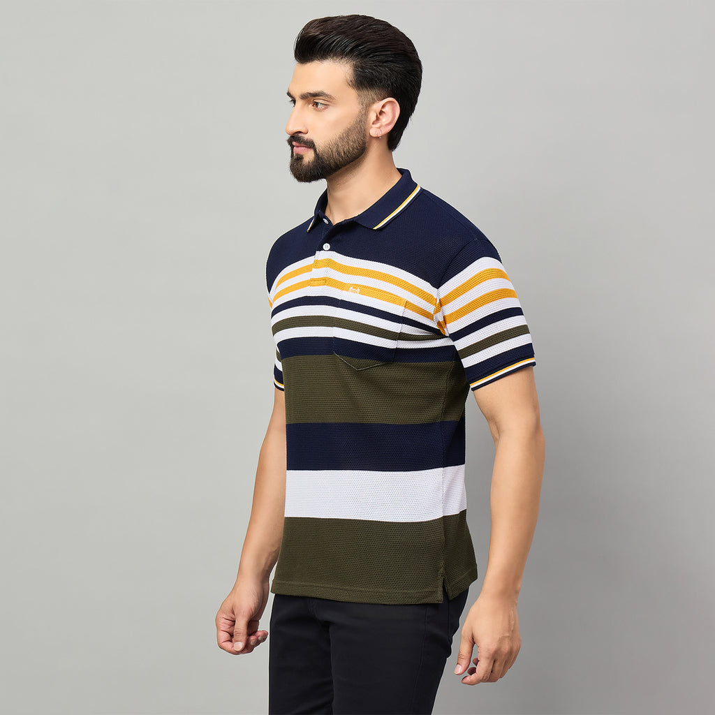 Duke Urban Men Half Sleeve Polo Cotton Tshirt (LF7649)