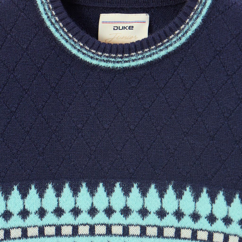 Duke Urban Boys Round Neck Full Sleeve Regular Sweater (S3634)