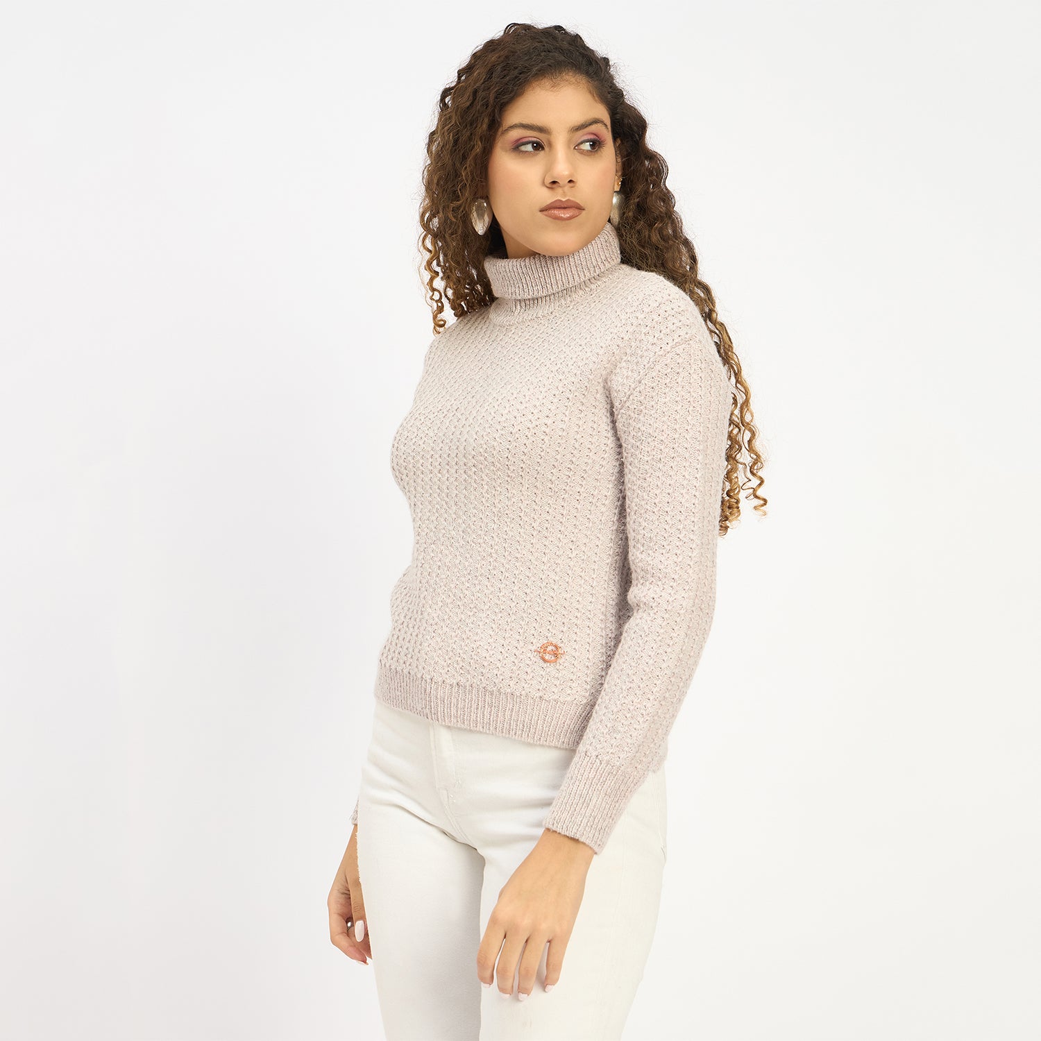 Duke Urban Women Full Sleeve Turtle Neck Sweater (SDS1241N)