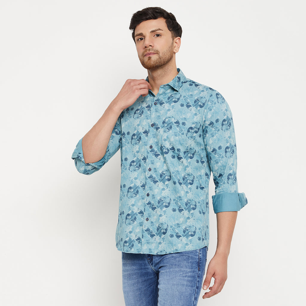 Duke Urban Men Full Sleeve Cotton Shirt (SDO8PRG)