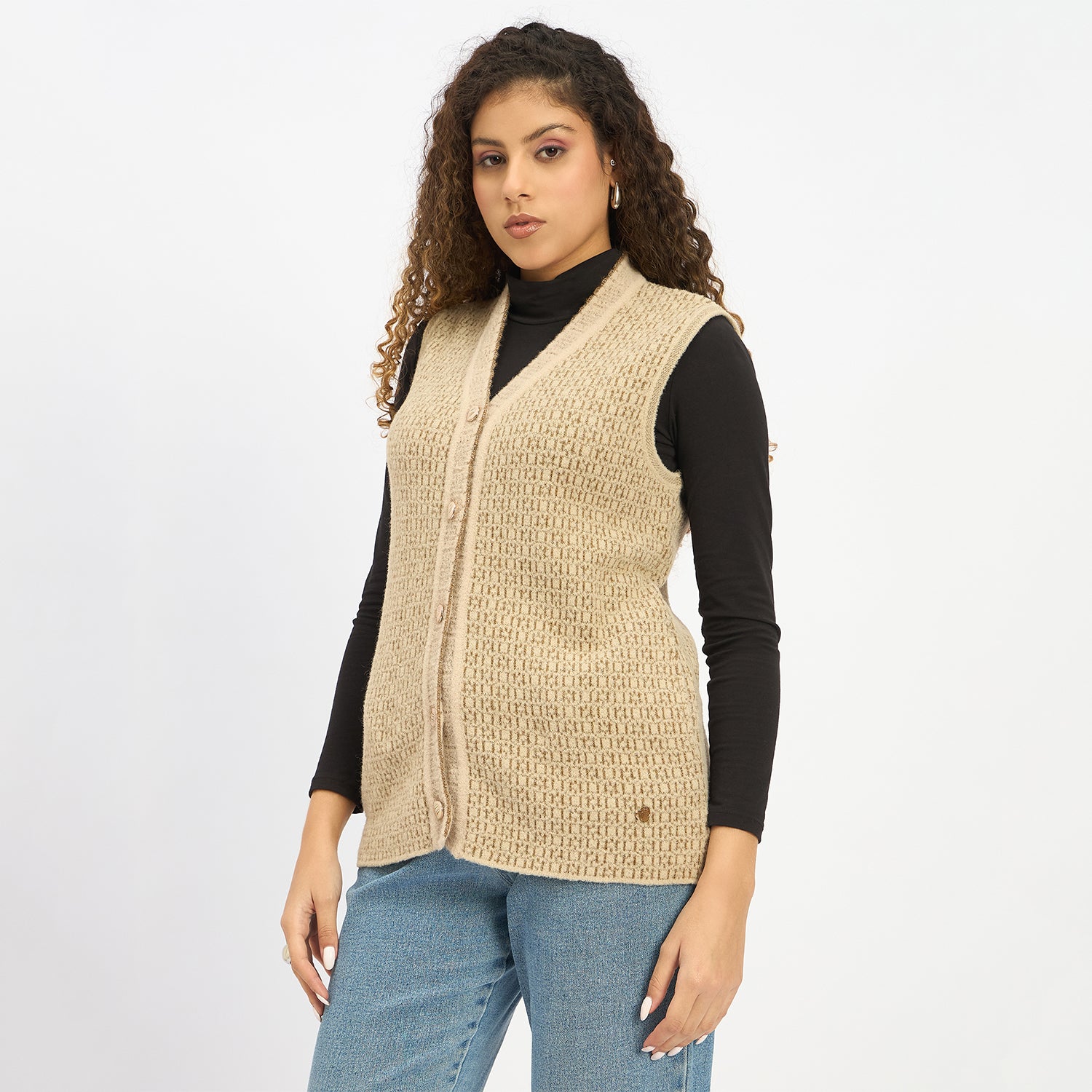 Duke Urban Women Sleeveless Cardigan (SDS1267N)