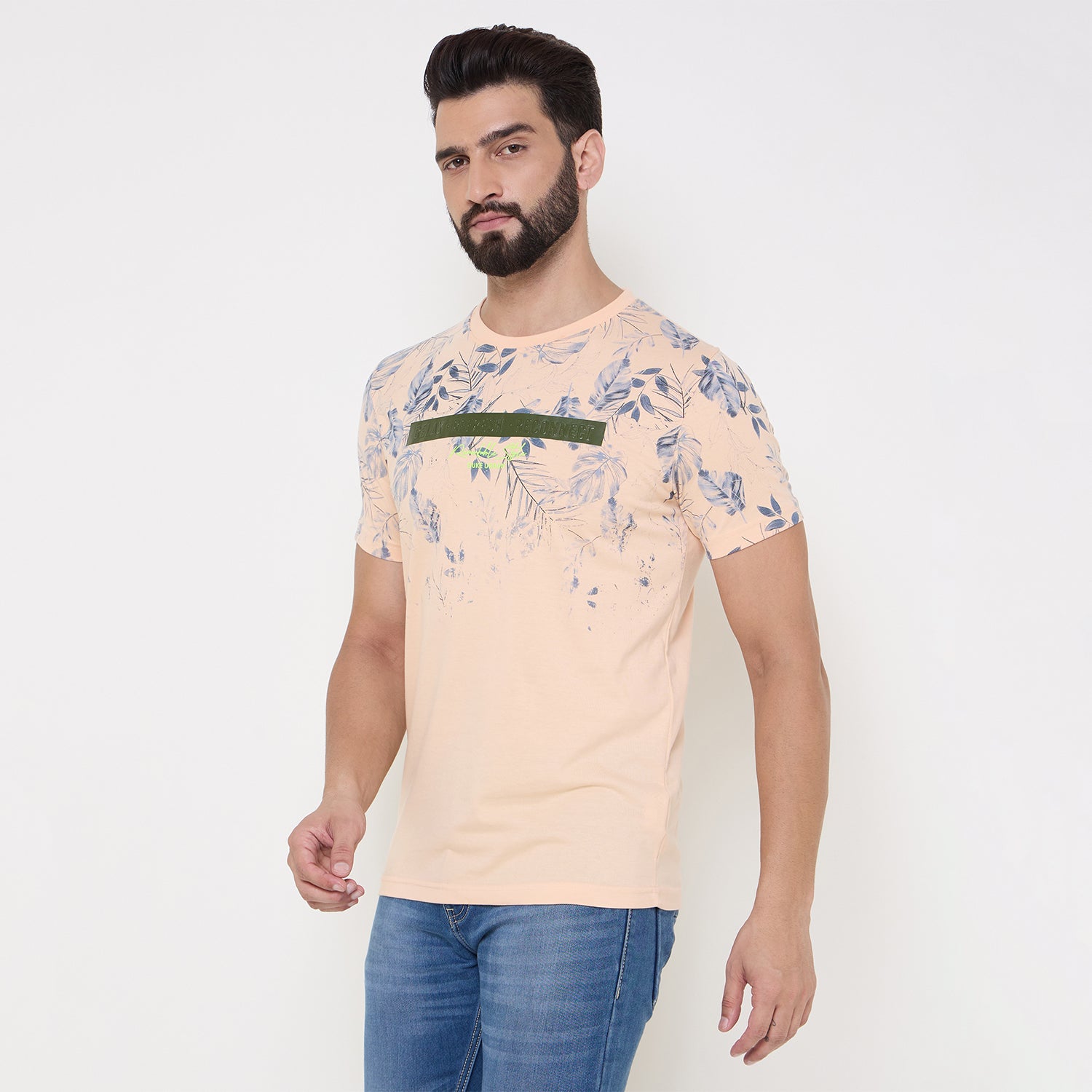 Duke Urban Men Half Sleeve Cotton Tshirt (LF7147)
