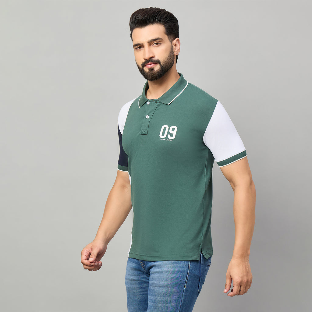 Duke Urban Men Half Sleeve Polo Cotton Tshirt (LF7658)
