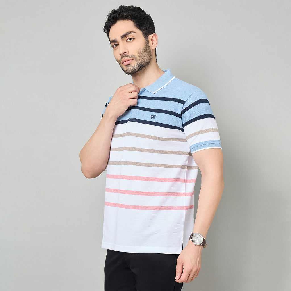 Duke Urban Men Half Sleeve Cotton Tshirt (LF7677)