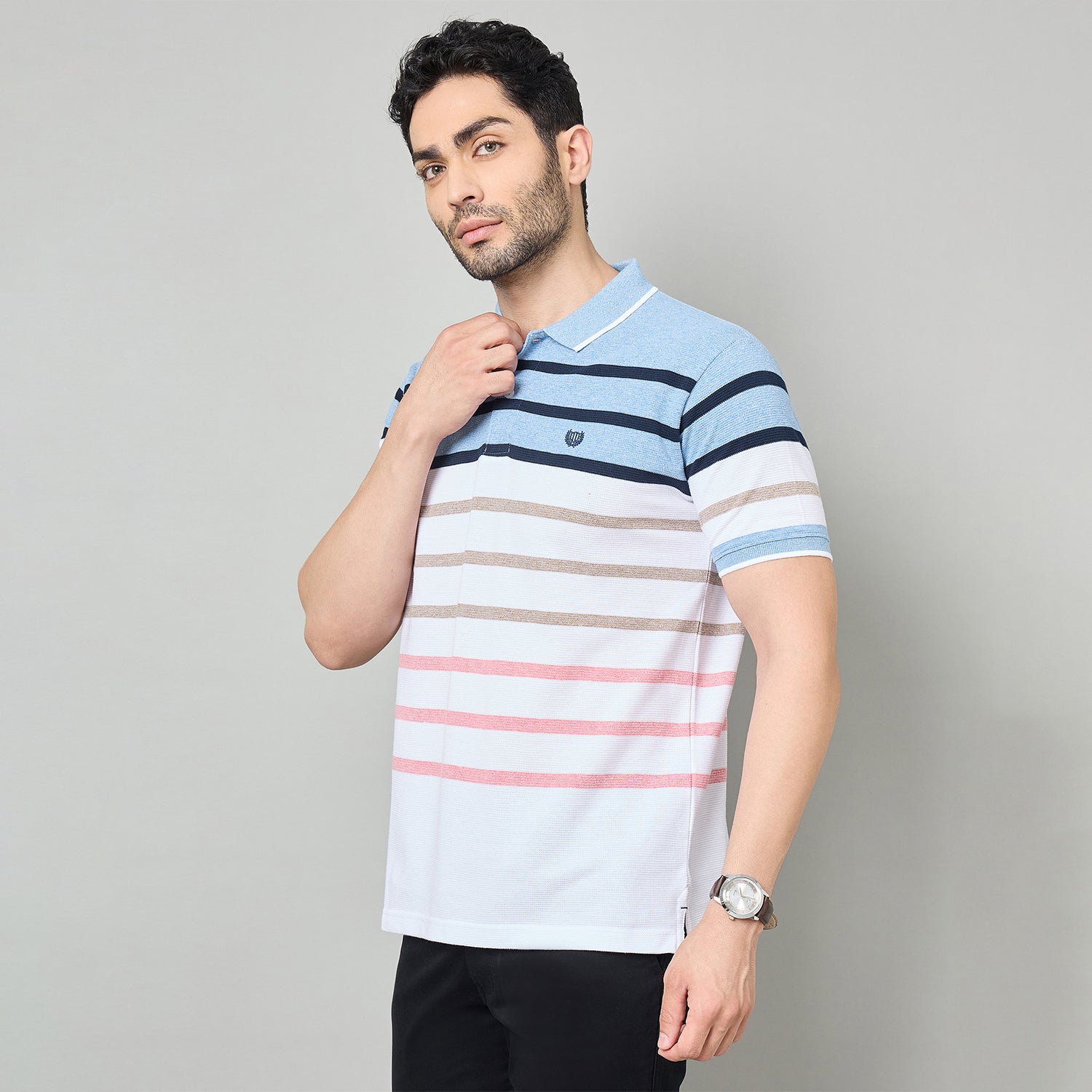 Duke Urban Men Half Sleeve Cotton Tshirt (LF7677)