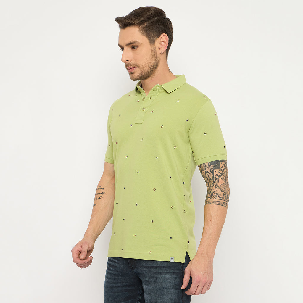 Duke Urban Men Half Sleeve Cotton Polo Tshirt (LF7412)