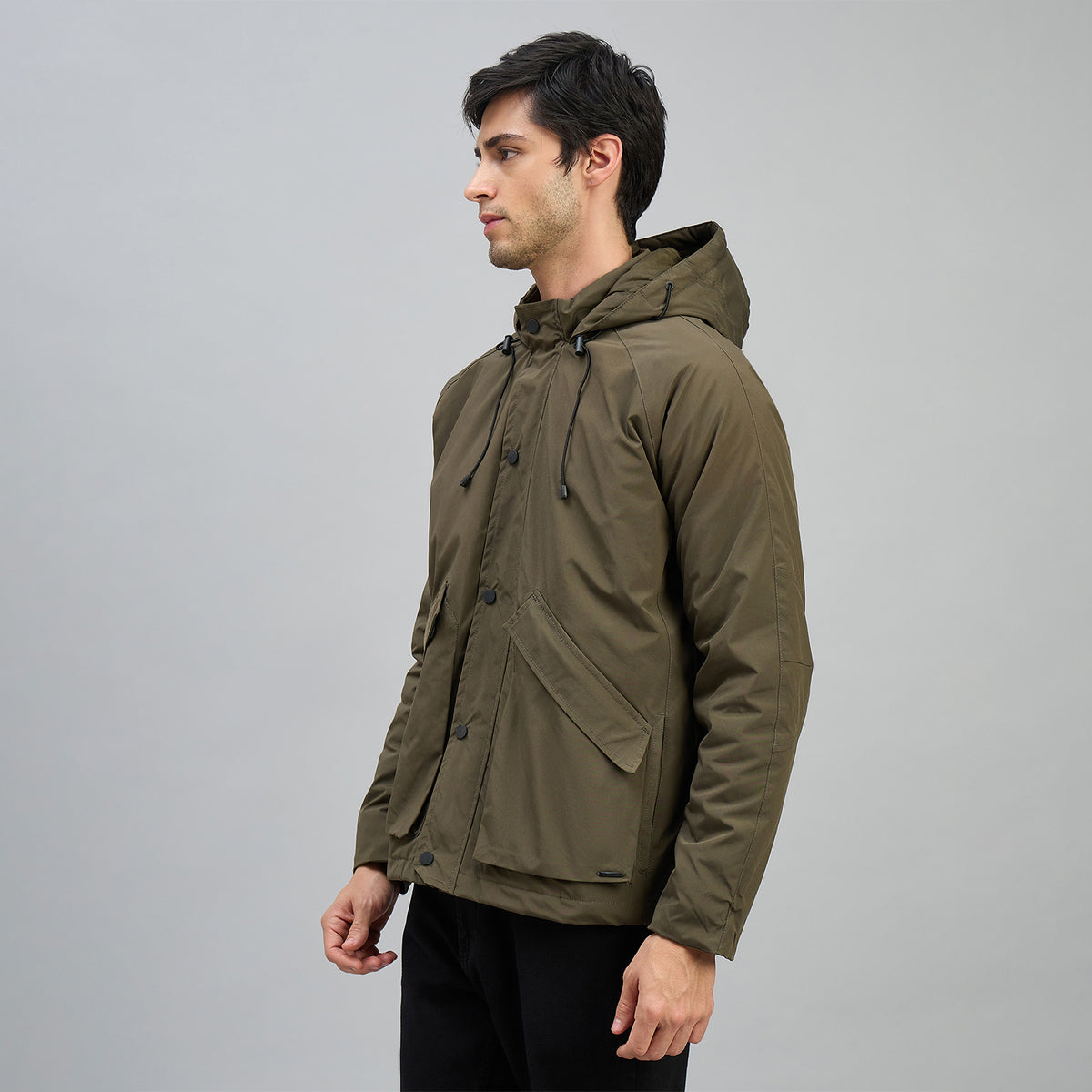 Duke Men Full Sleeve Hooded Regular Fit Chester Jacket (SDZ3247)