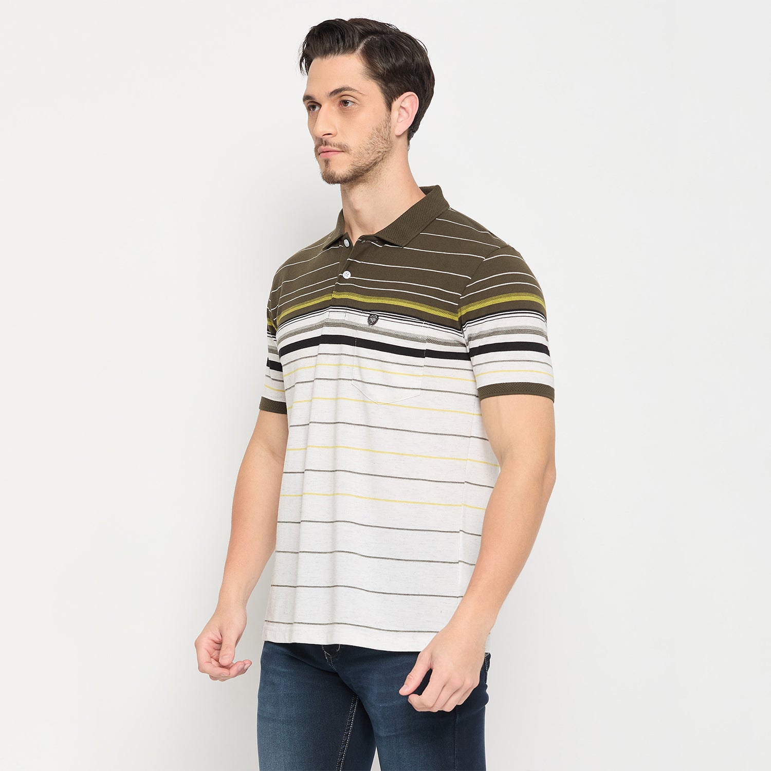 Duke Strardust Men Half Sleeve Cotton T-shirt (LF7203)