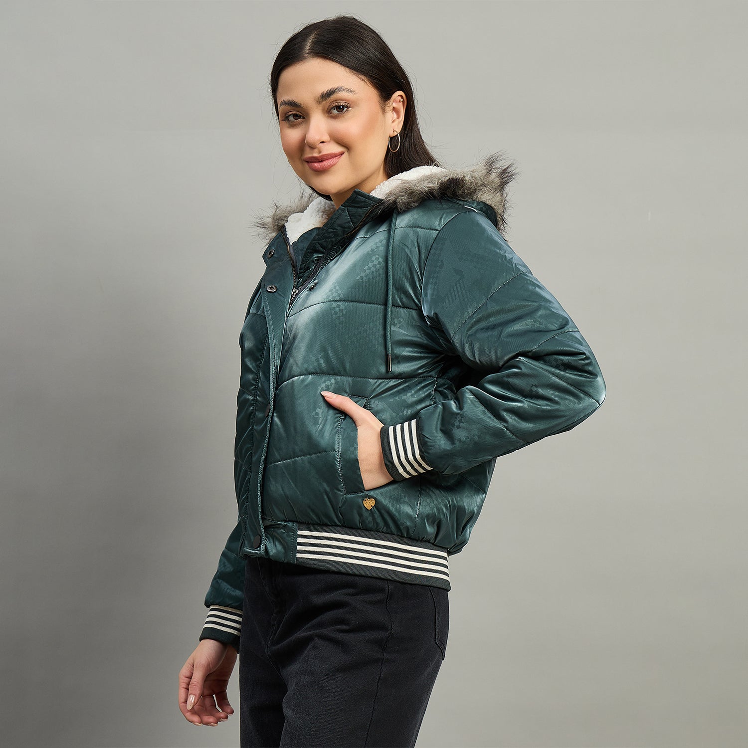 Duke Stardust Women Full Sleeve Jacket (SDZ4089)