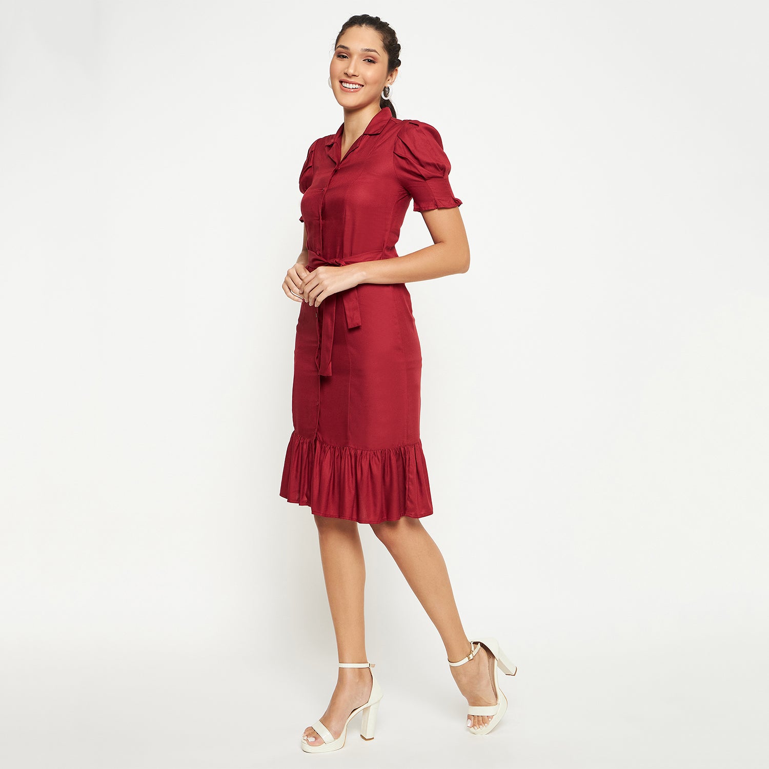 Duke Urban Women Half Sleeve Long Dresses (SDX3711)
