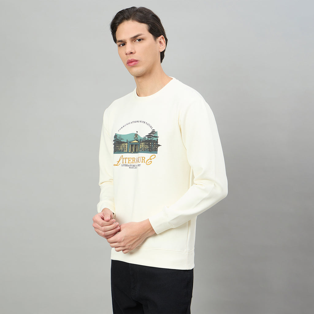 Duke Urban Men Round Neck Full Sleeve Regular Sweatshirt (LF6511)