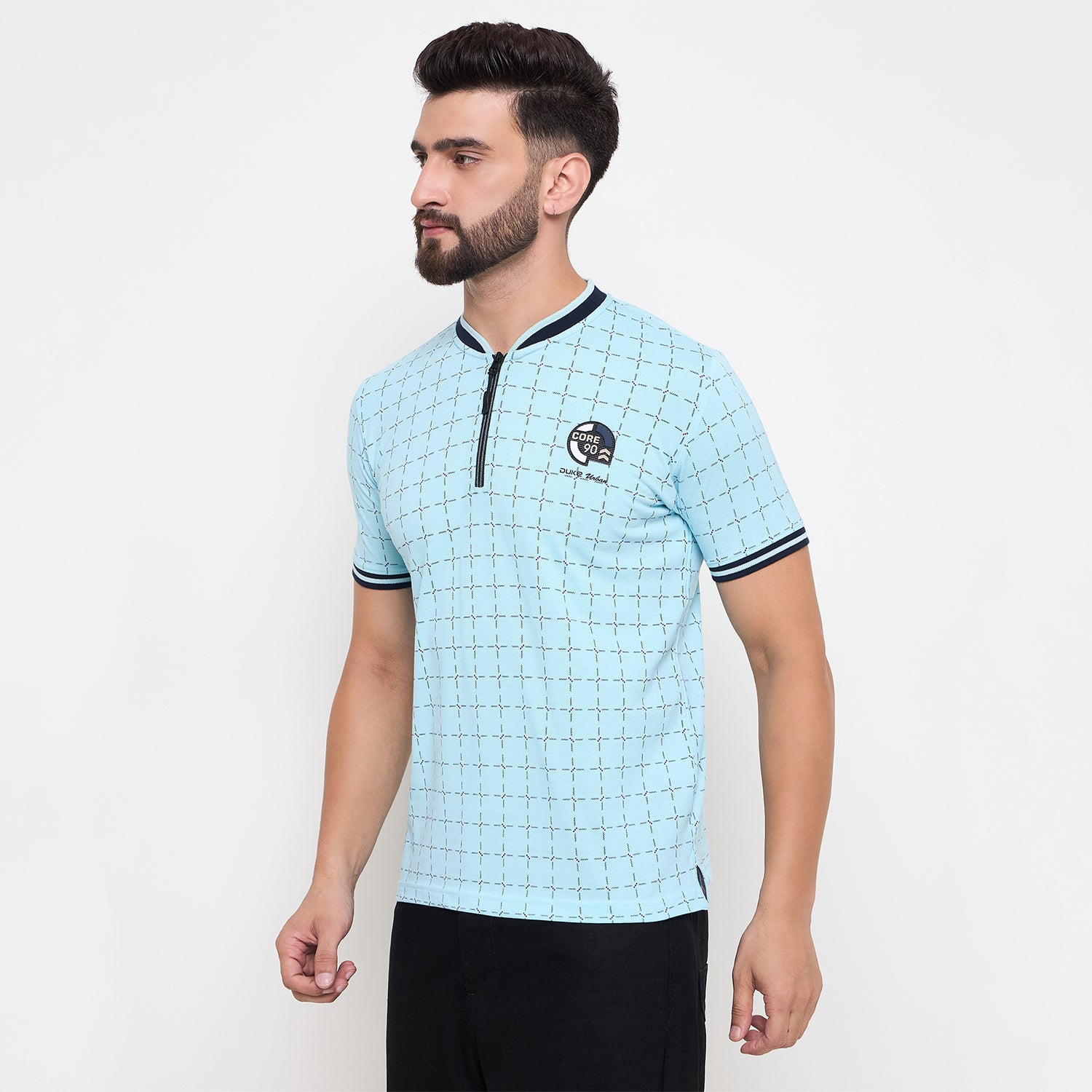 Duke Urban Men Half Sleeve Cotton Tshirt (LF7152)