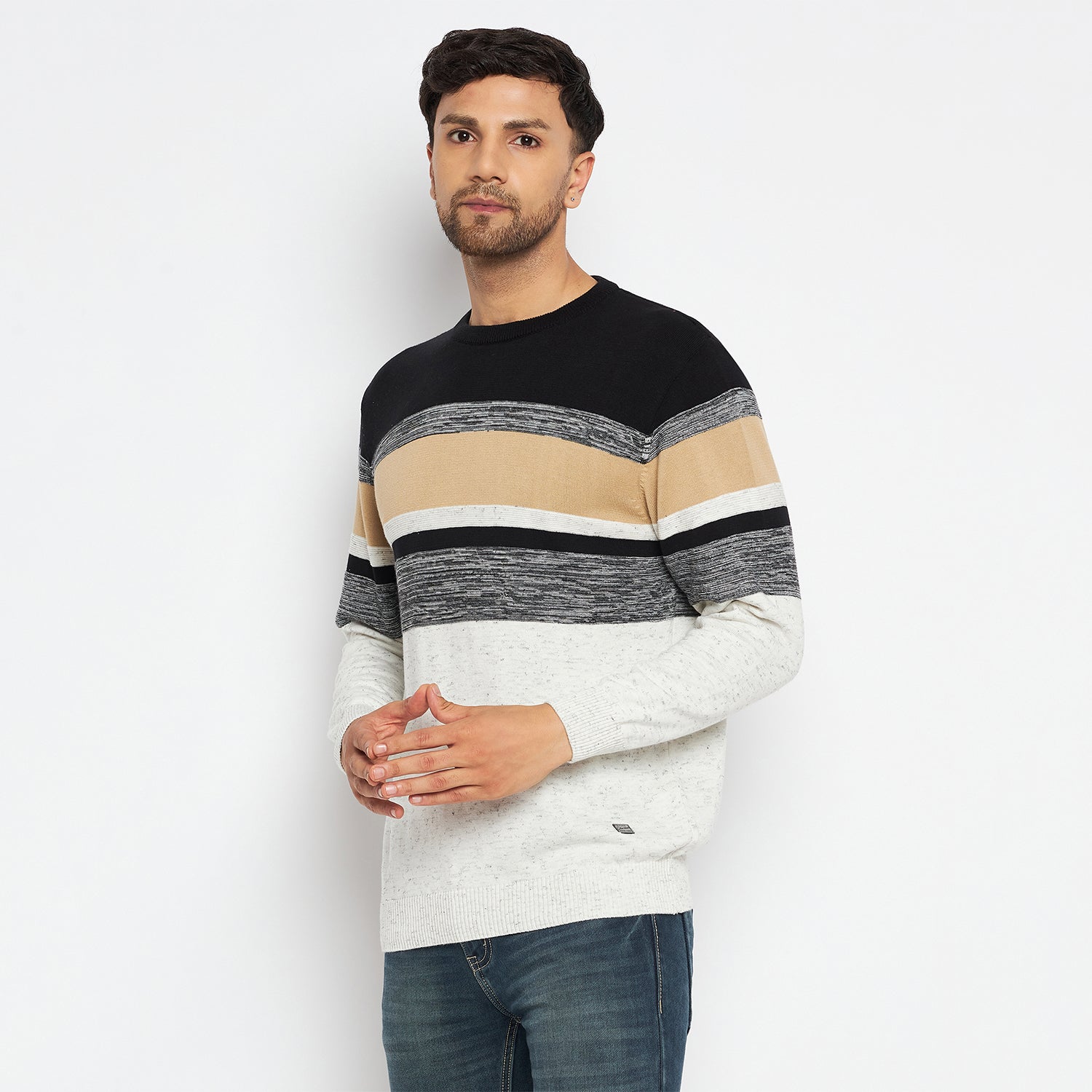 Duke Urban Men Full Sleeve Round Neck Pullover (SDS652)