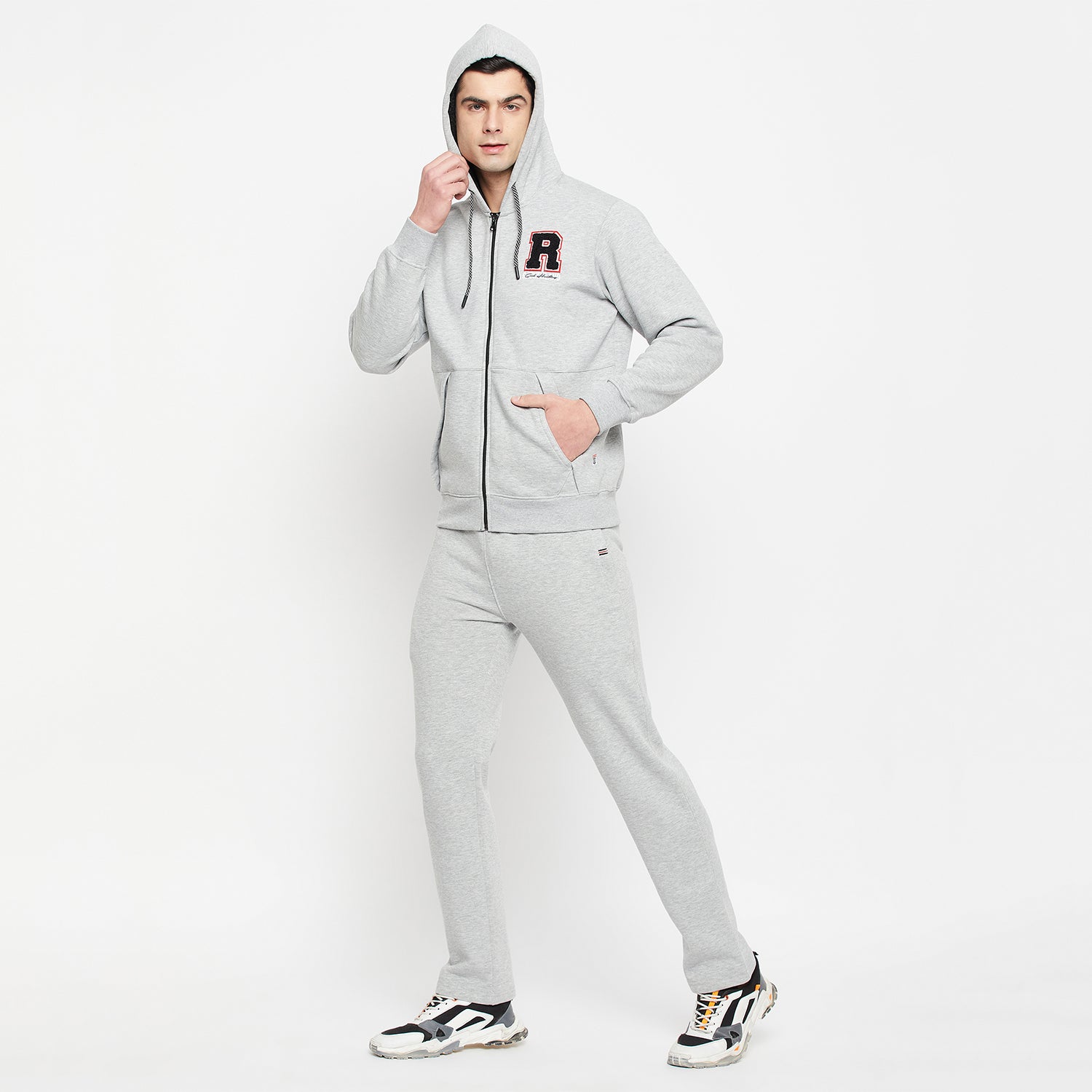 Duke Urban Men Hooded Full Zipper Tracksuit (LF6032S)