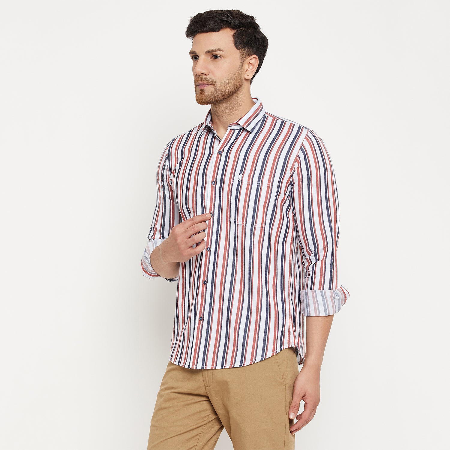 Duke Urban Men Full Sleeve Cotton Shirt (SDO9ST)