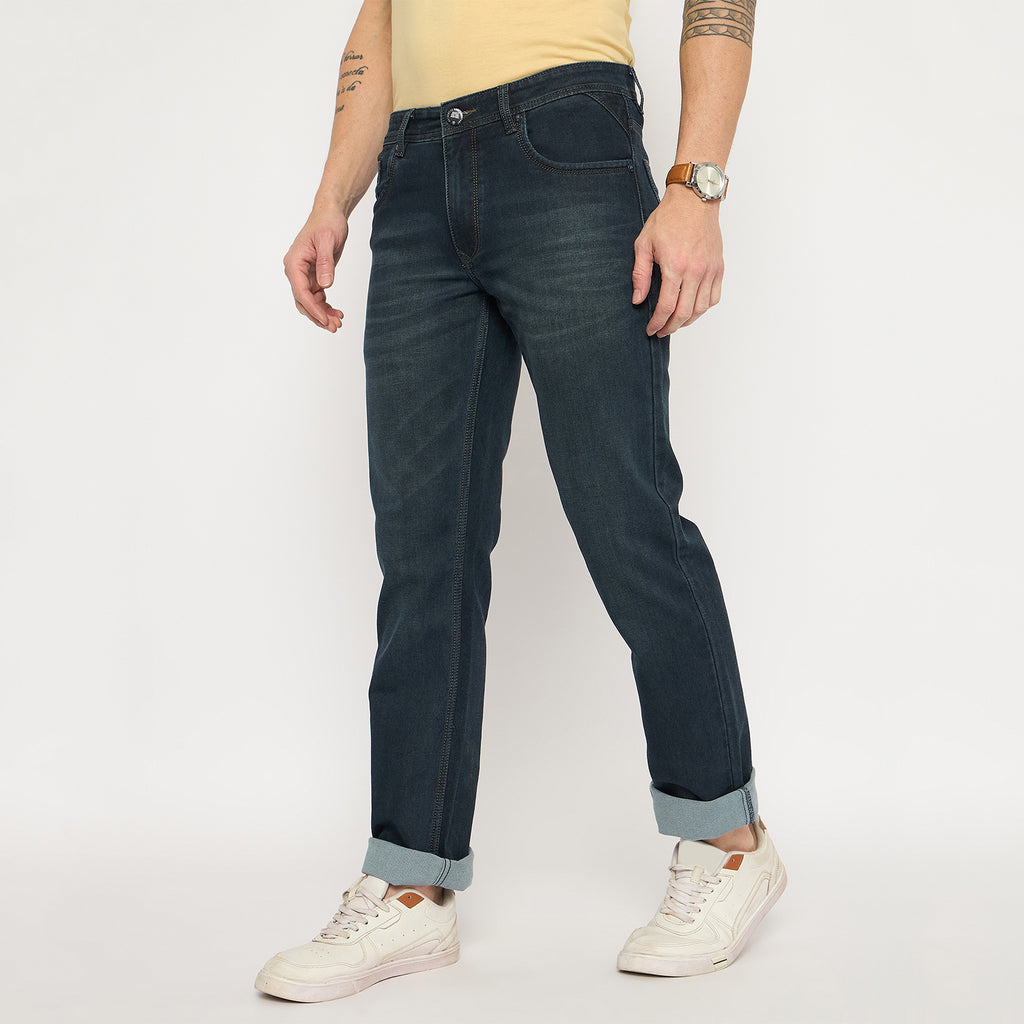 Duke Urban Men Comfort Fit Stretchable Jeans (SDD5720C)