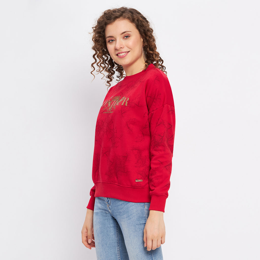Duke Urban Women Round Neck Sweatshirt (LFX876)