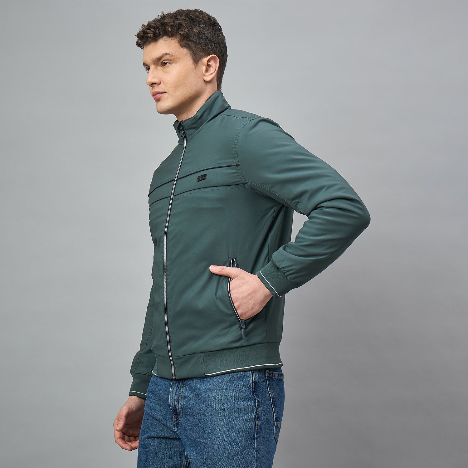 Duke Urban Men Full Sleeve High Neck Casual Jacket (SDZ2321)