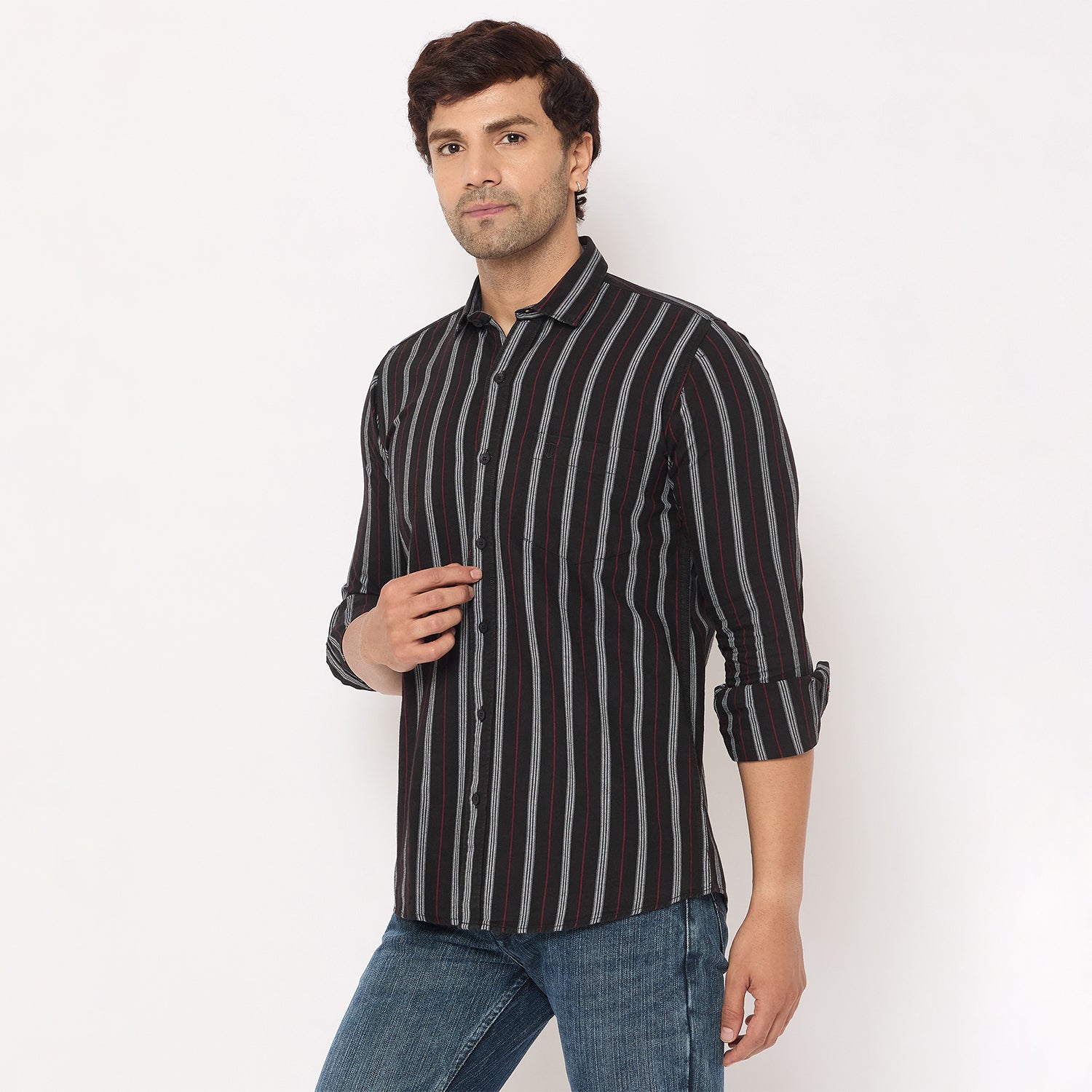 Duke Urban Men Full Sleeve Cotton Shirt (SDO8STOC)