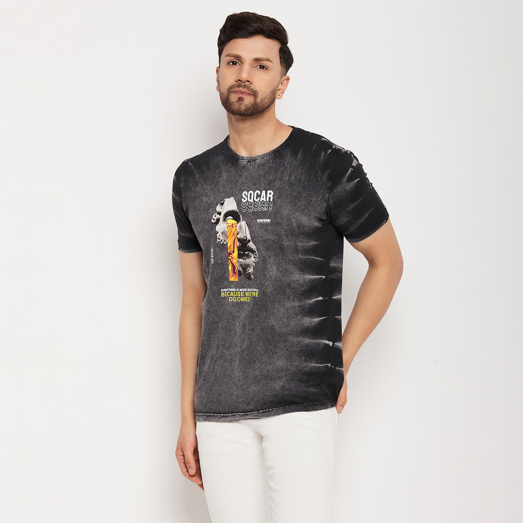 Duke Stardust Men Half Sleeve Cotton T-shirt (LF5810)