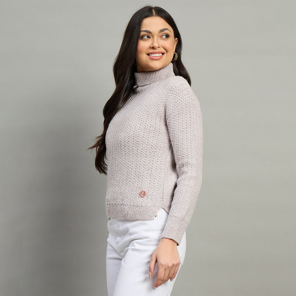 Duke Urban Women Turtle Neck Full Sleeve Sweater (SDS1241)