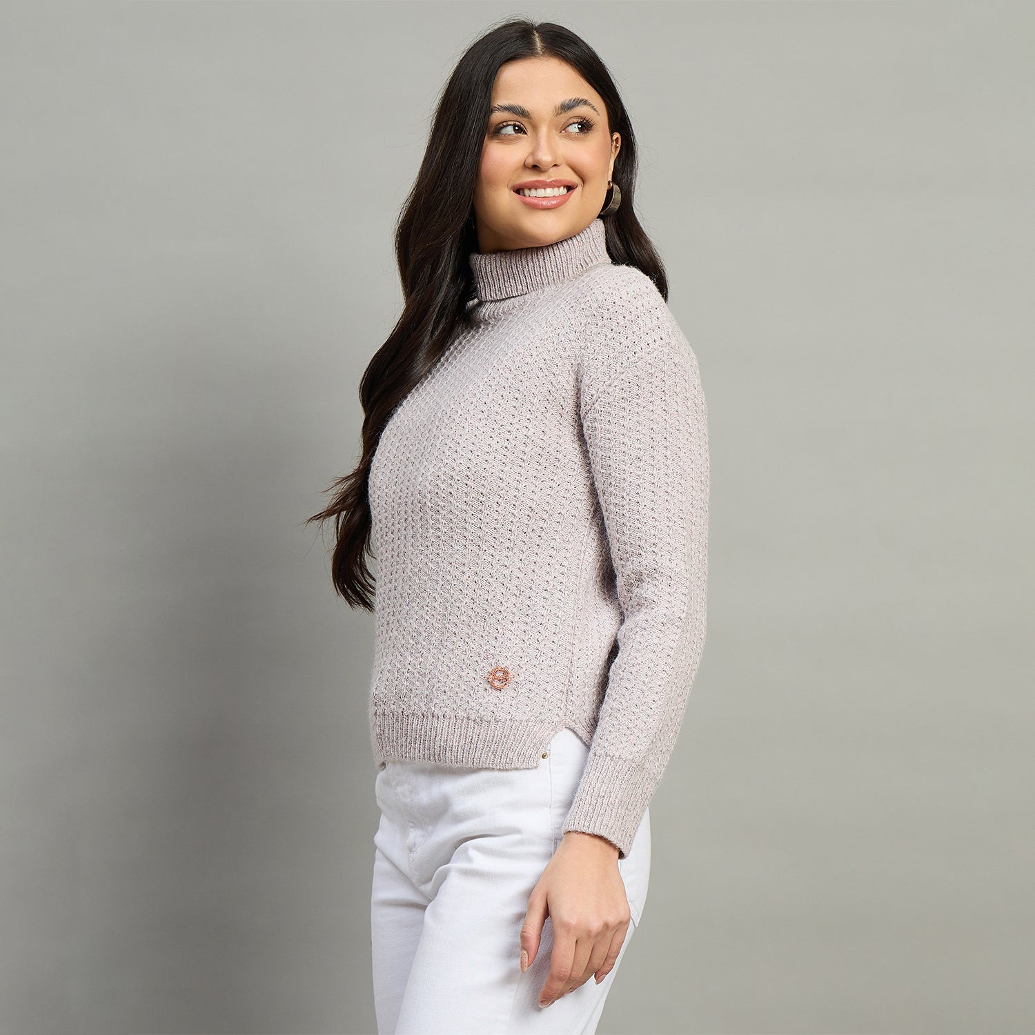 Duke Urban Women Turtle Neck Full Sleeve Sweater (SDS1241)