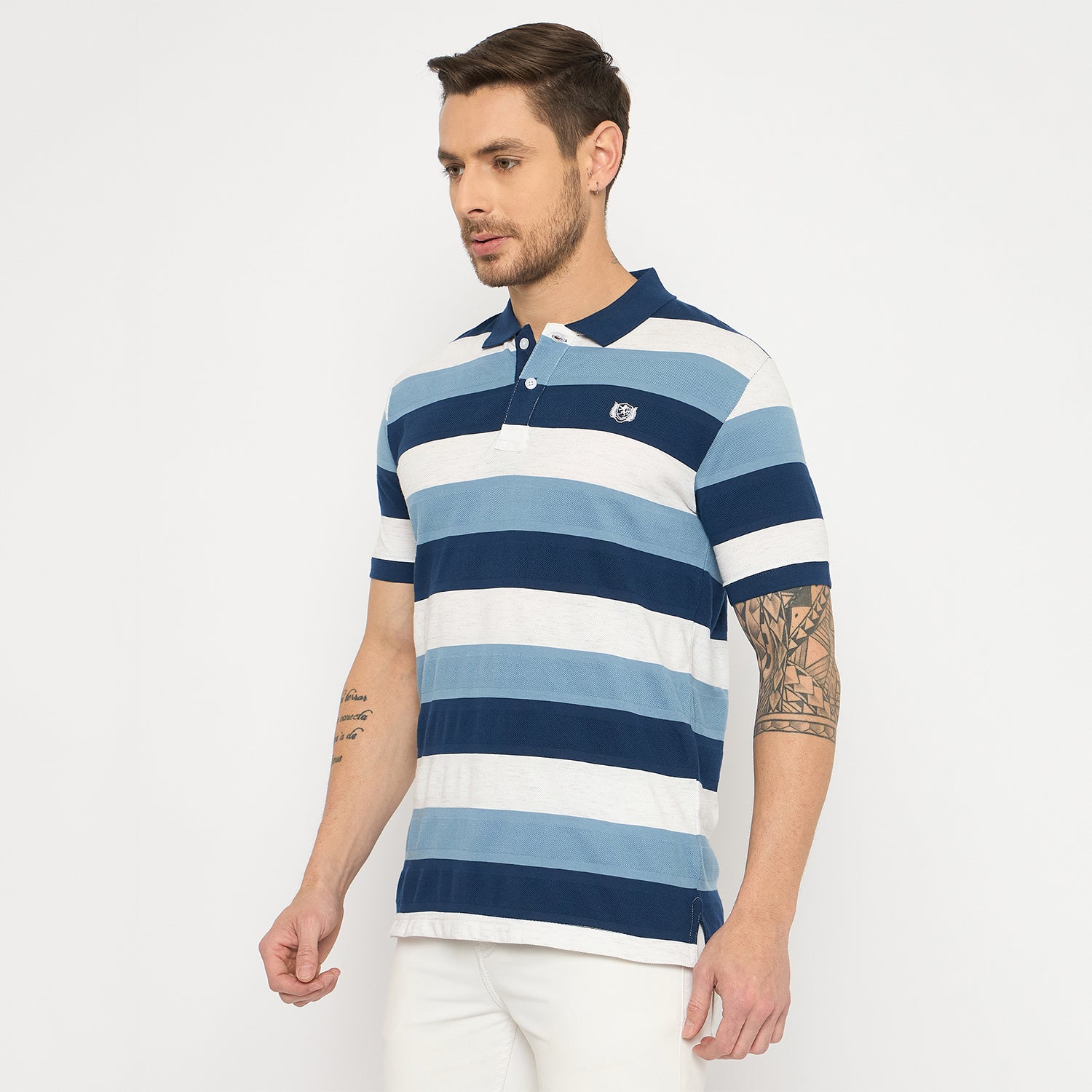 Duke Urban Men Half Sleeve Cotton Tshirt (LF7497)